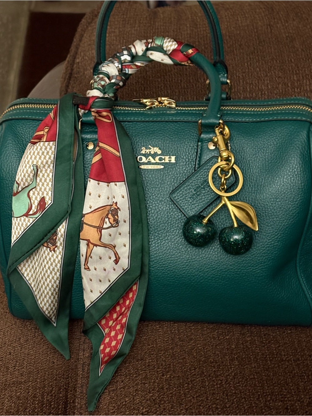 Coach Large Emerald Rowan